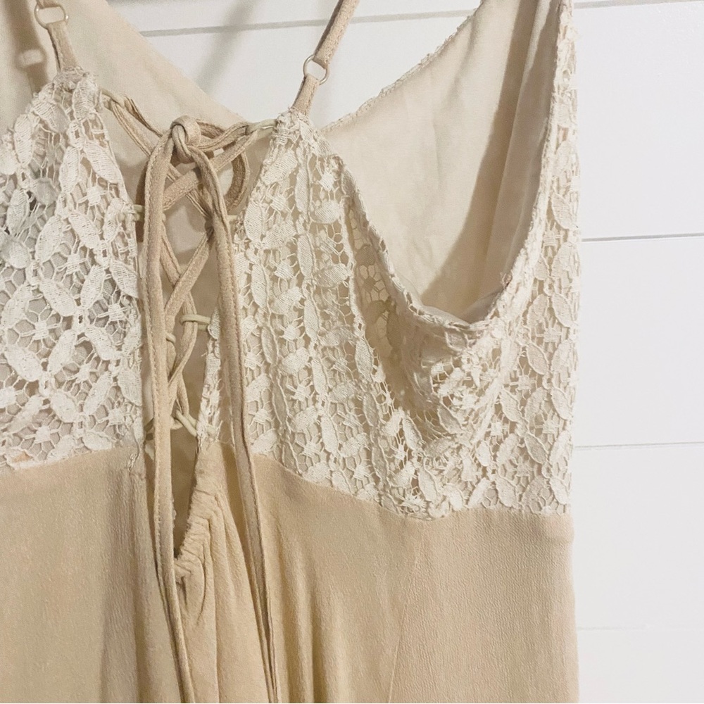 Women’s beige dress